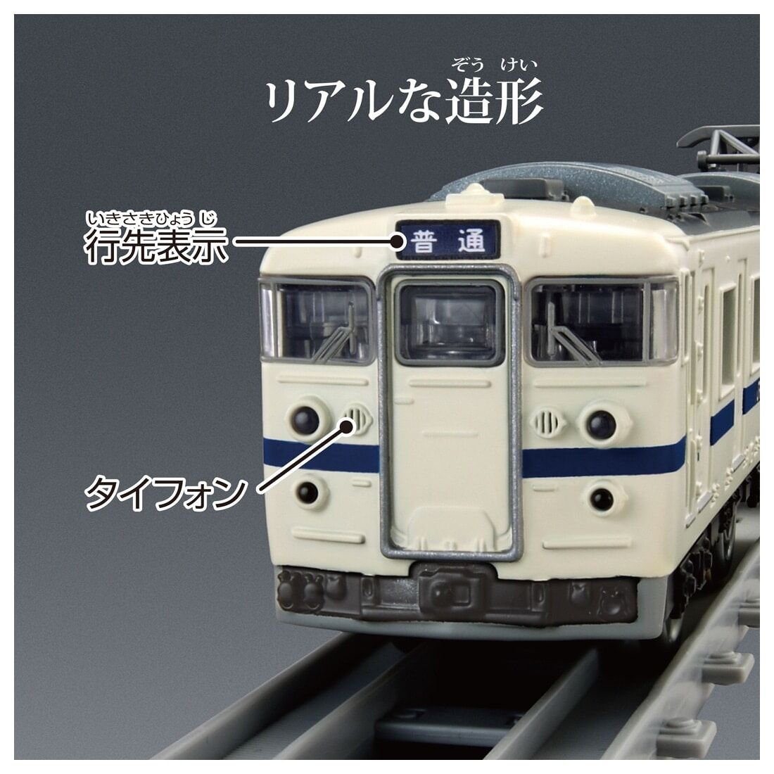 Takara Tomy Plarail Train-Real Class Suburban Train S-415 Shirod