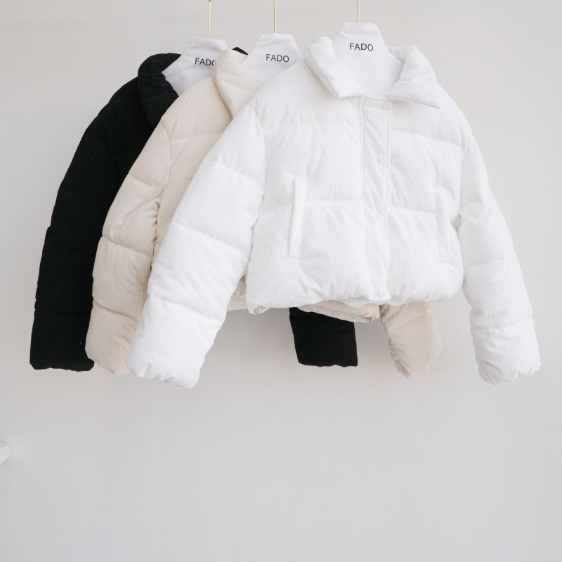 法朵Fado Shop｜燈芯絨鋪棉拉鍊外套 8924021 三色