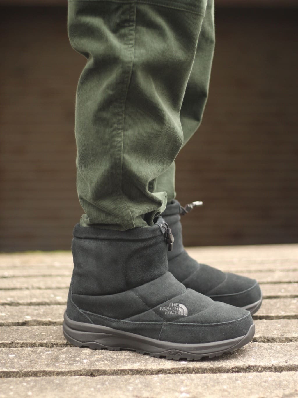 預購┃日本 TNF Nuptse Bootie Short Waterproof Suede 麂皮 防水 保暖 短靴