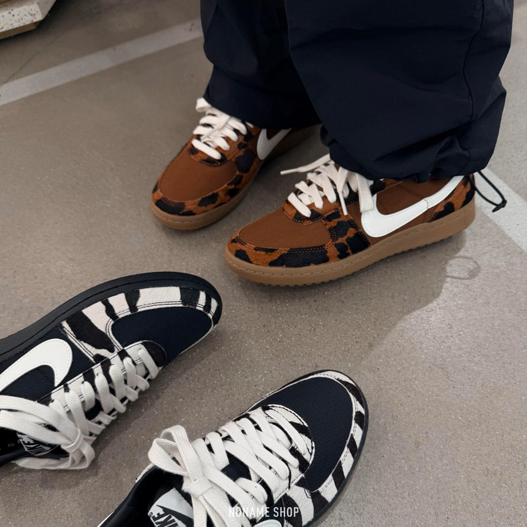 NIKE FIELD GENERAL COW PRINT 動物紋 斑馬紋 肉桂乳牛 復古 膠底 休閒鞋 兩色 (女款)
