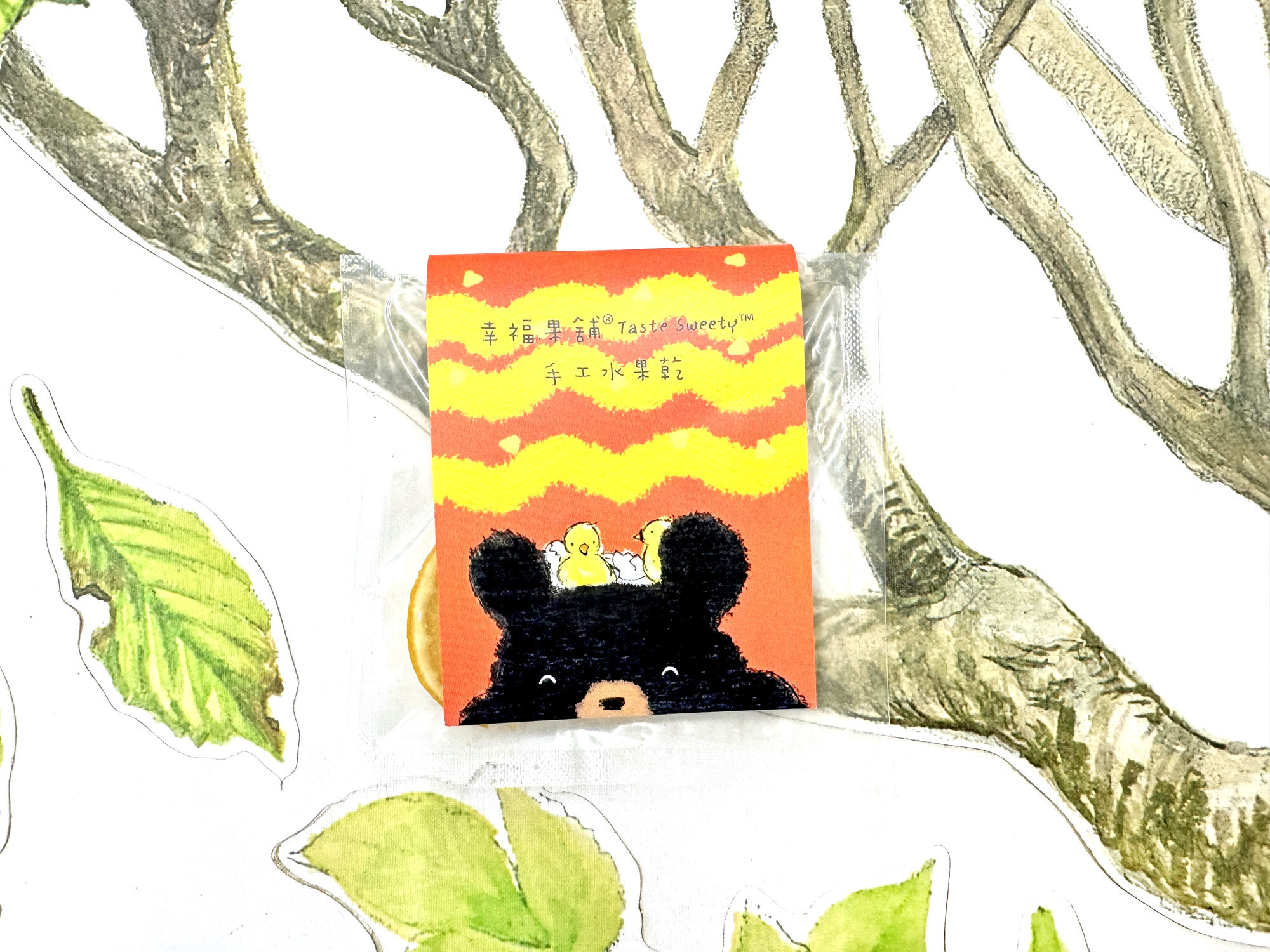 熊麻雞小果乾-可愛包