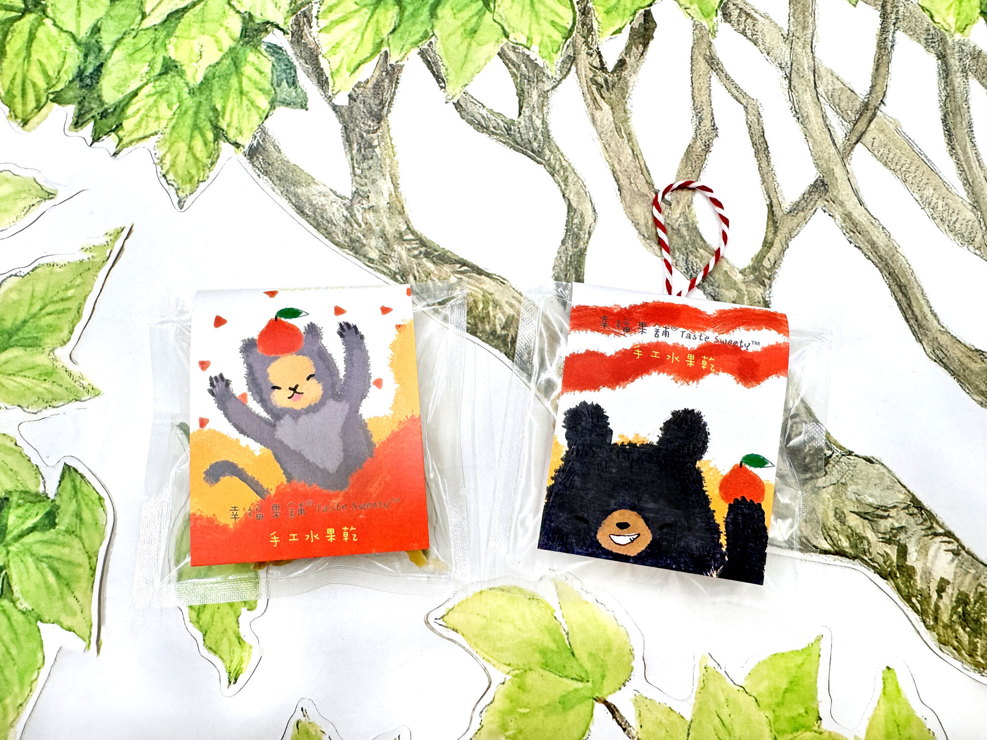 熊猴呷小果乾-可愛包