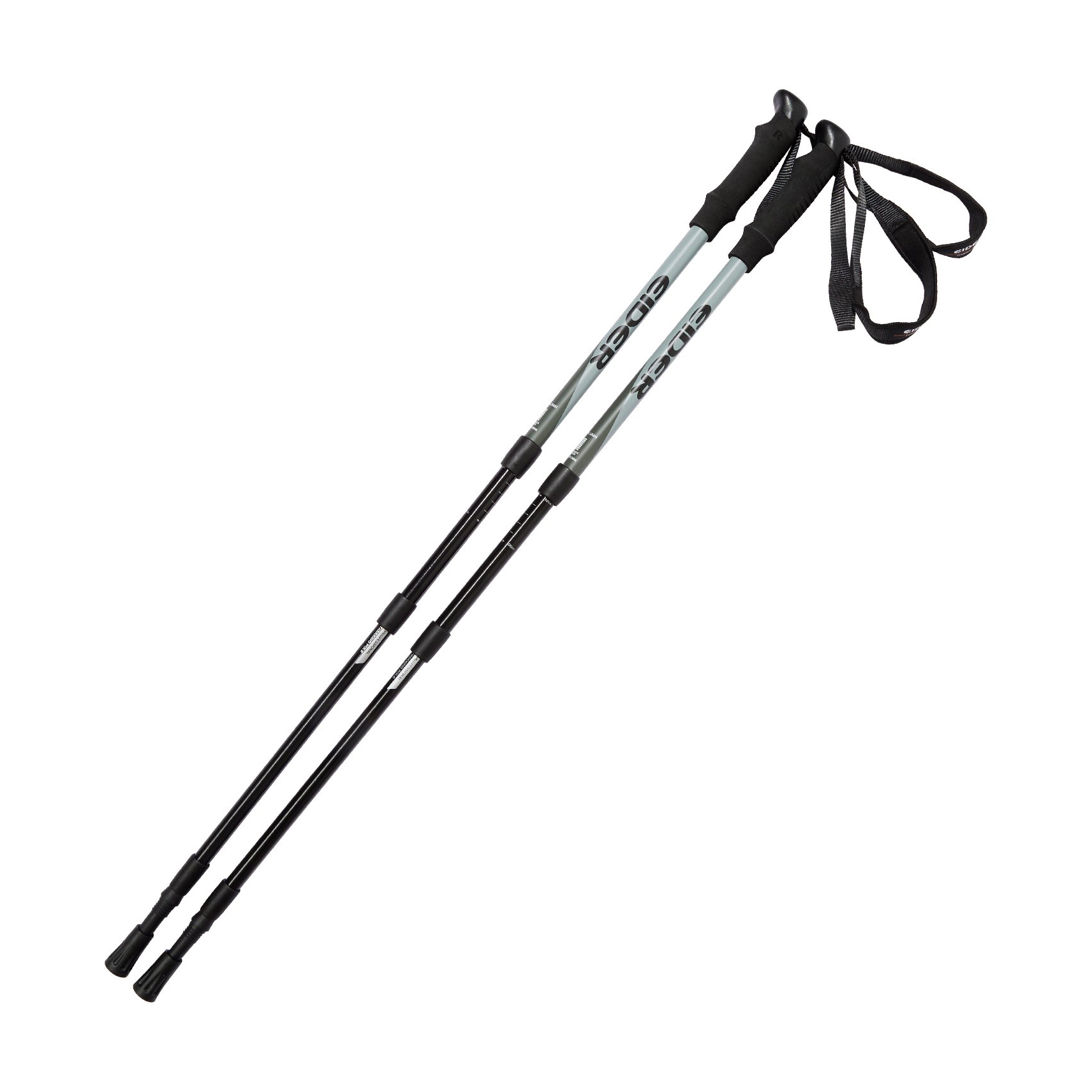 【EIDER】4節硬鋁登山杖(單支) / 23EDUA23T82ONE-[綠]