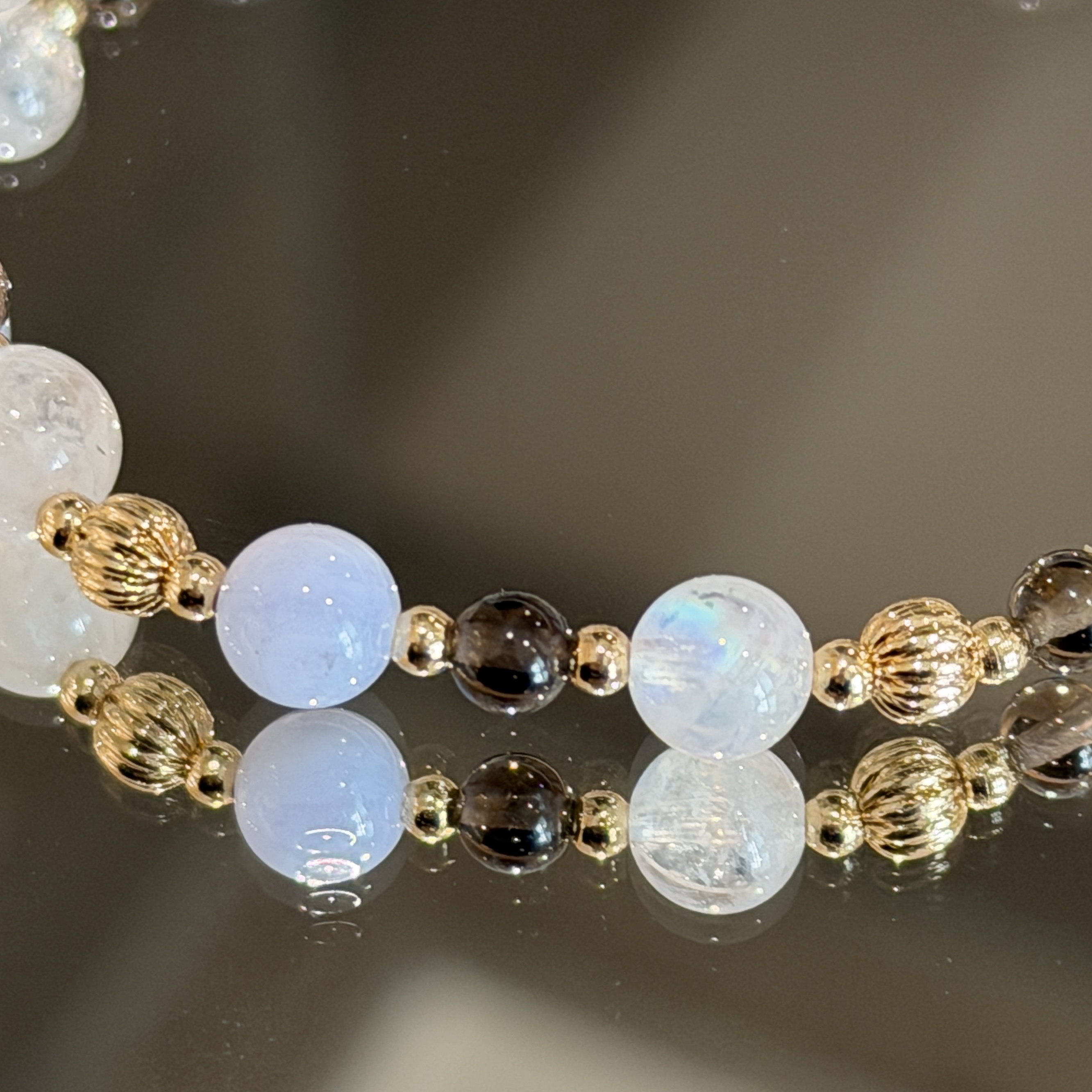 勇氣溝通好人緣 | Baby Powder | 藍紋瑪瑙《彈力繩款式》