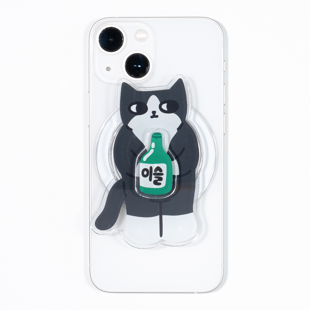 Sammyo store 磁吸手機支架 / 燒酒燕尾服貓