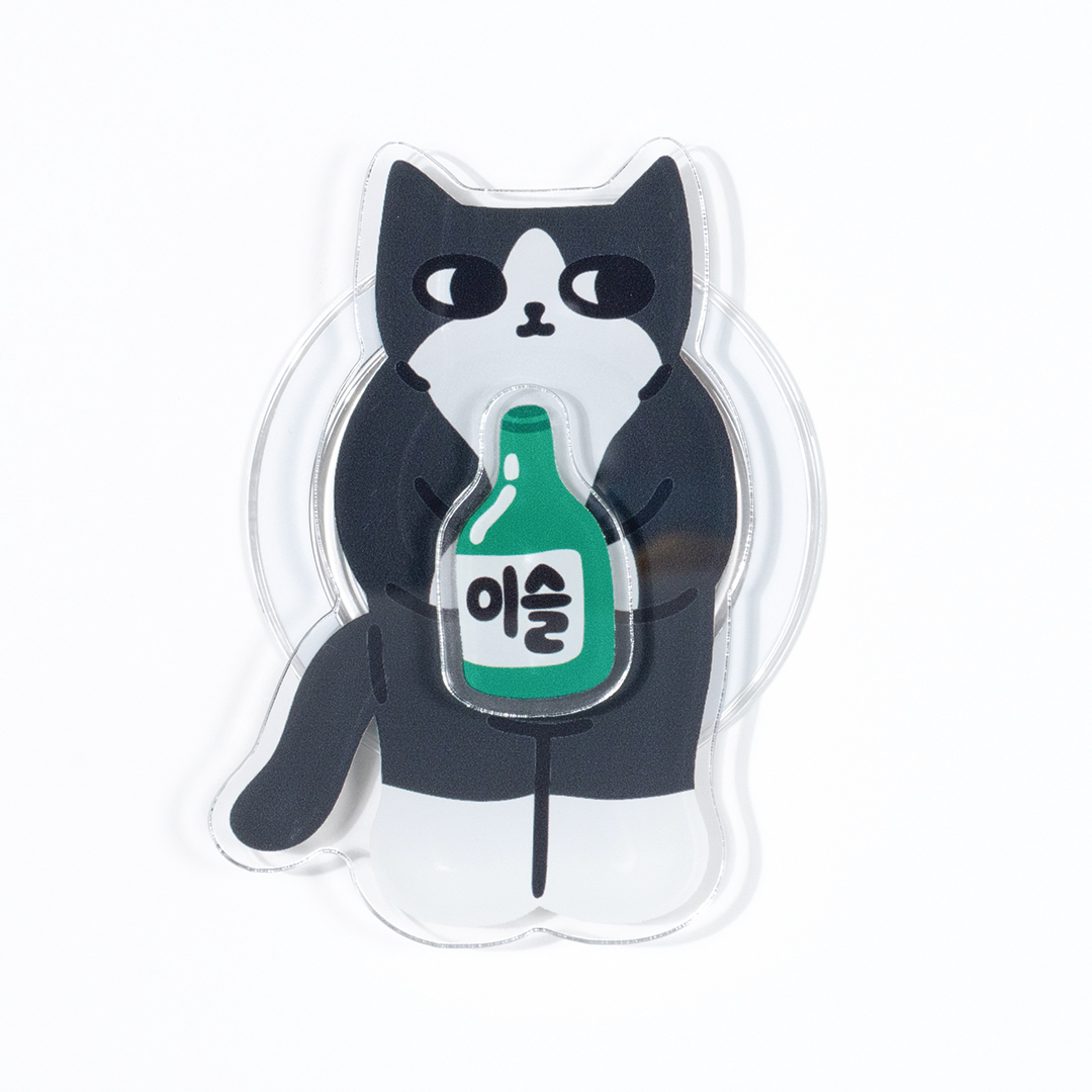 Sammyo store 磁吸手機支架 / 燒酒燕尾服貓