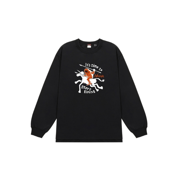 ECO HYBRID L/S TEE/DM