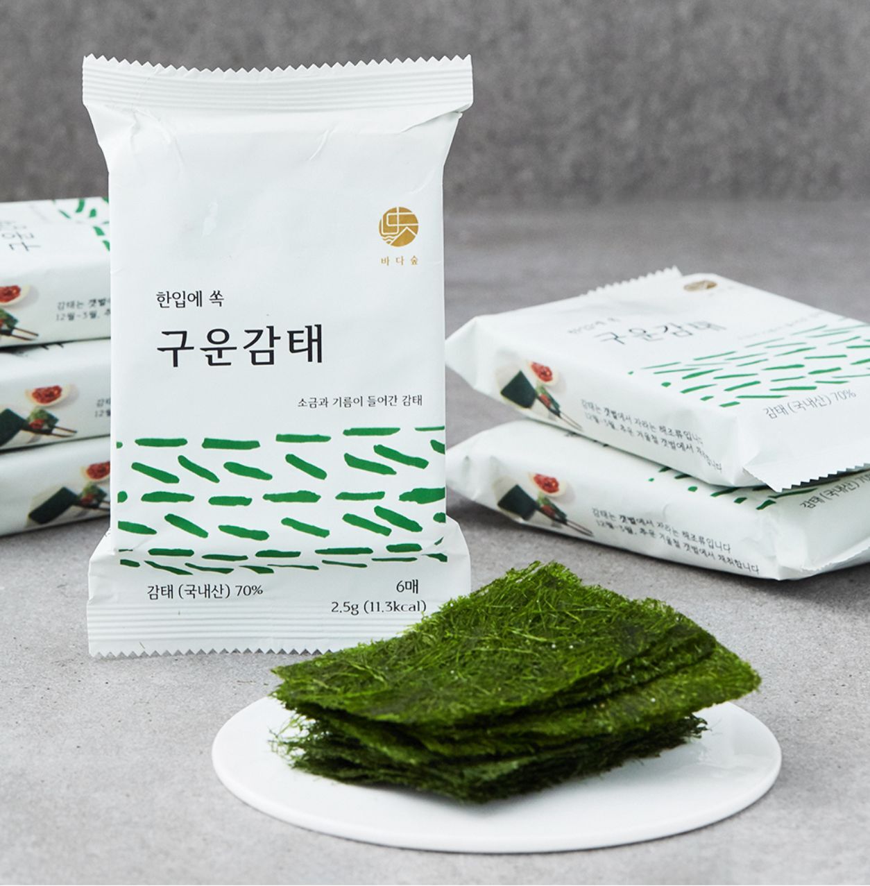 甘苔紫菜(1pack 6小包)