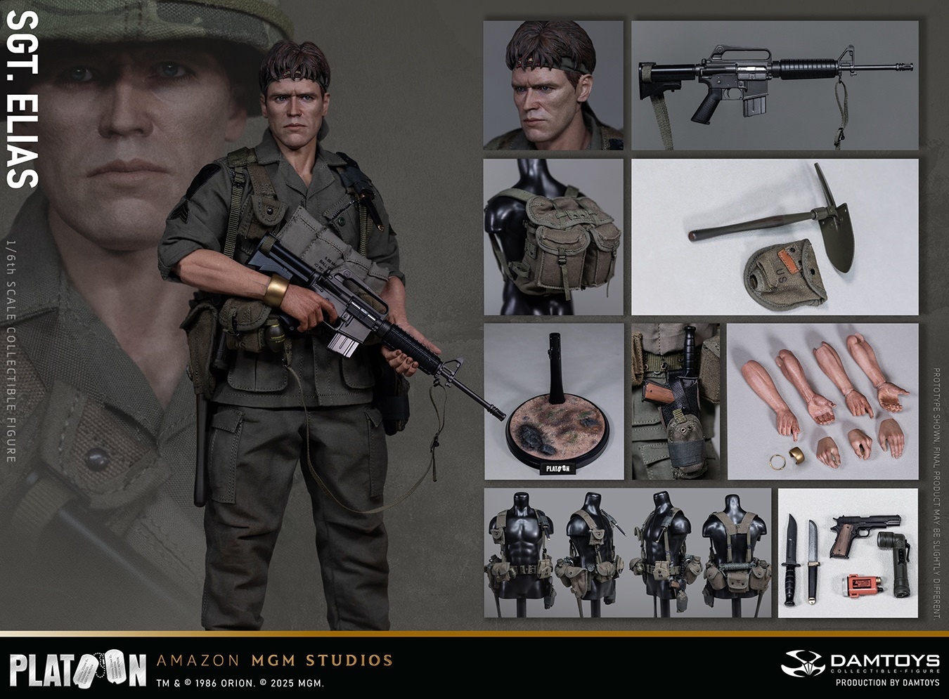 (預訂) DAMTOYS DMS047 1/6 Scale 《Platoon》 Sergeant Elias