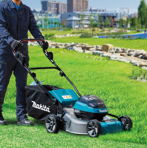 "MAKITA" 牧田牌充電式剪草機(鋰18Vx2)(淨機)-[DLM466Z]