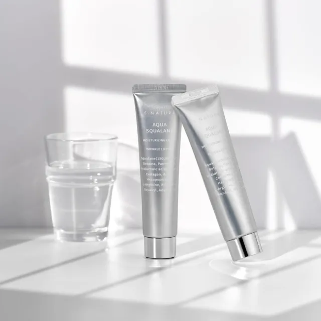 【S.NATURE 善自然】角鯊烷補水面霜 60ml 2入組