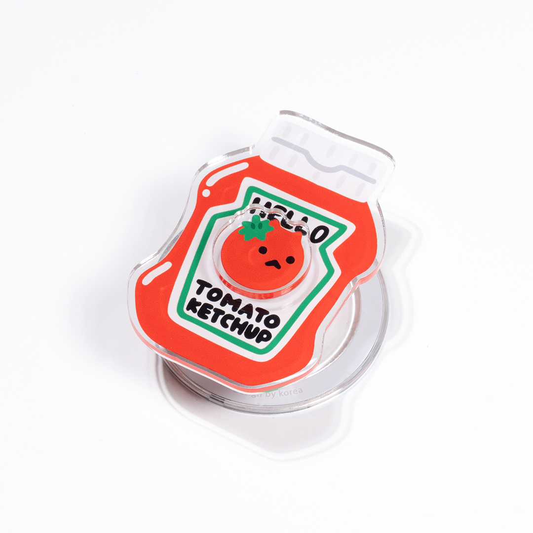 Sammyo store 磁吸手機支架 / 番茄醬貓咪