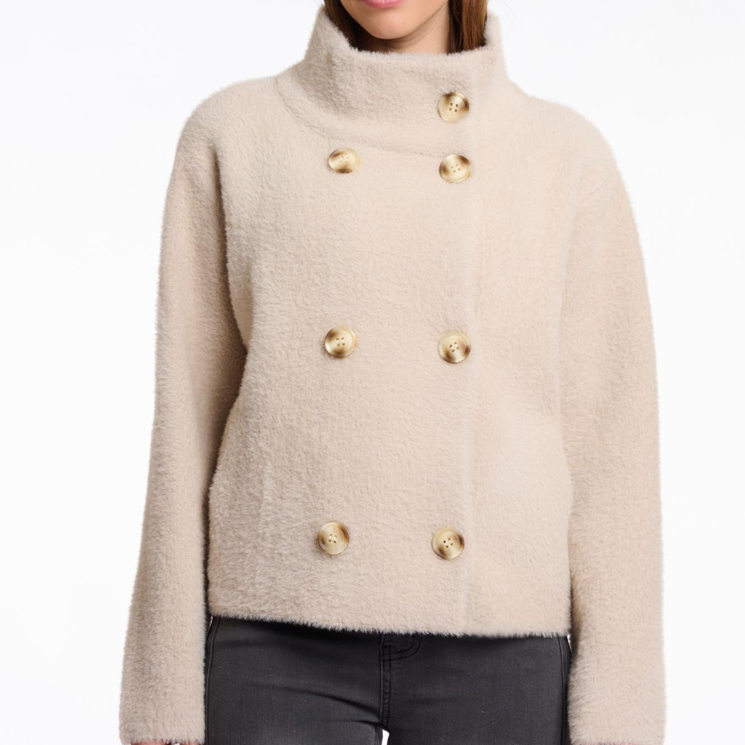 1RN1220-011 RINO & PELLE Beth Jacket Stone #Beth.500NOOS (C-EU-E)