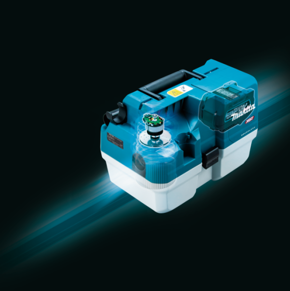 "MAKITA" 牧田牌充電式集塵機7.5L(支援藍牙運動系統)(鋰40V)(淨機)-[VC013GLZ01]