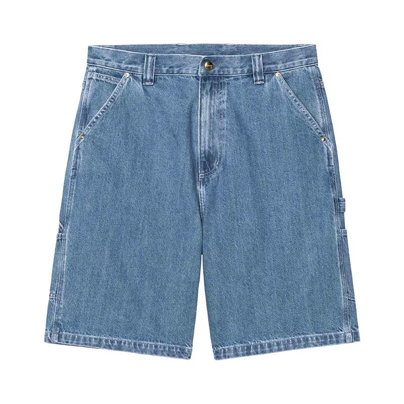 Carhartt Nash Single Knee Long Short 牛仔短褲 藍色 CAHRT-08 [台灣現貨]