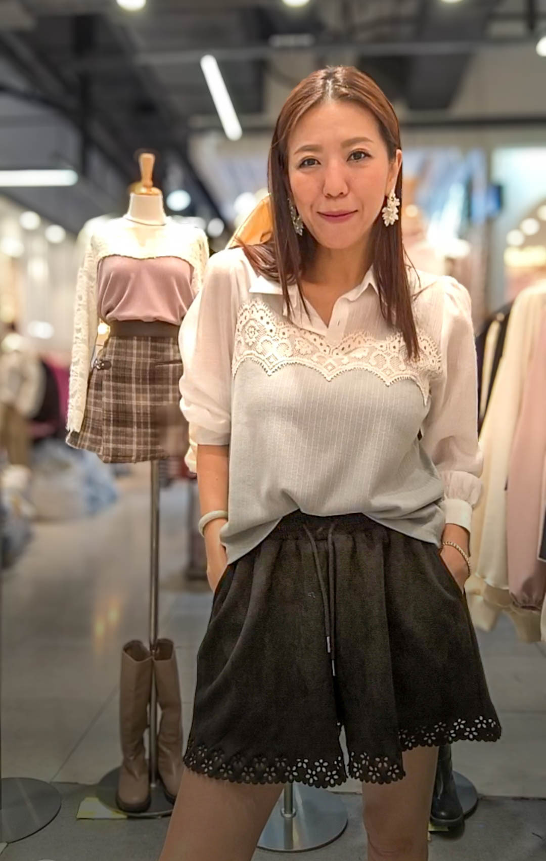 🎈K9248  ▶️襯衫兩件式上衣 👉B:104cm L55:cm