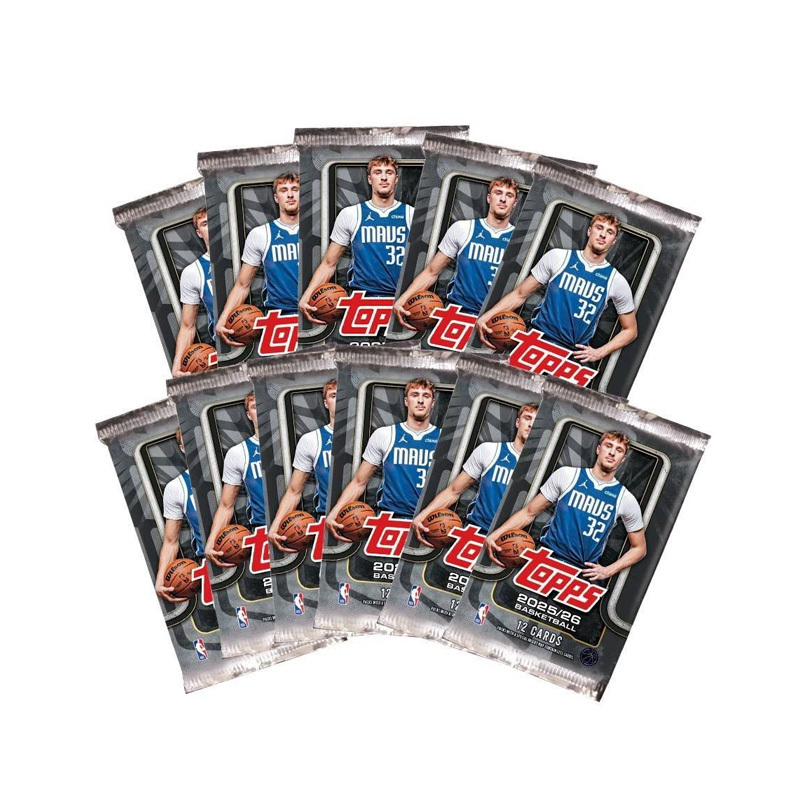 2025-26 Topps Basketball Blaster Box 球員卡 籃球卡 黑五限定款 每盒11包入 TOPPS-15 [台灣現貨]