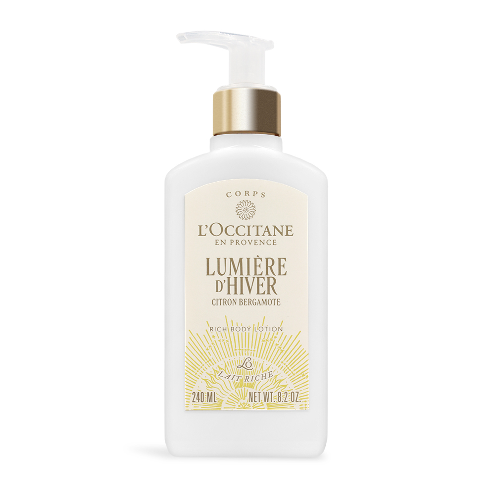 L'OCCITANE 歐舒丹 白晝金橙保濕身體乳(240ml)