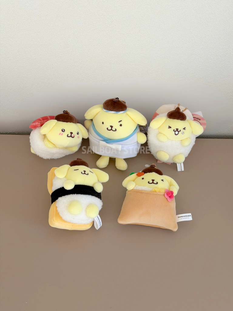 #預購 🇯🇵日本 布丁狗 壽司系列 吊飾娃娃