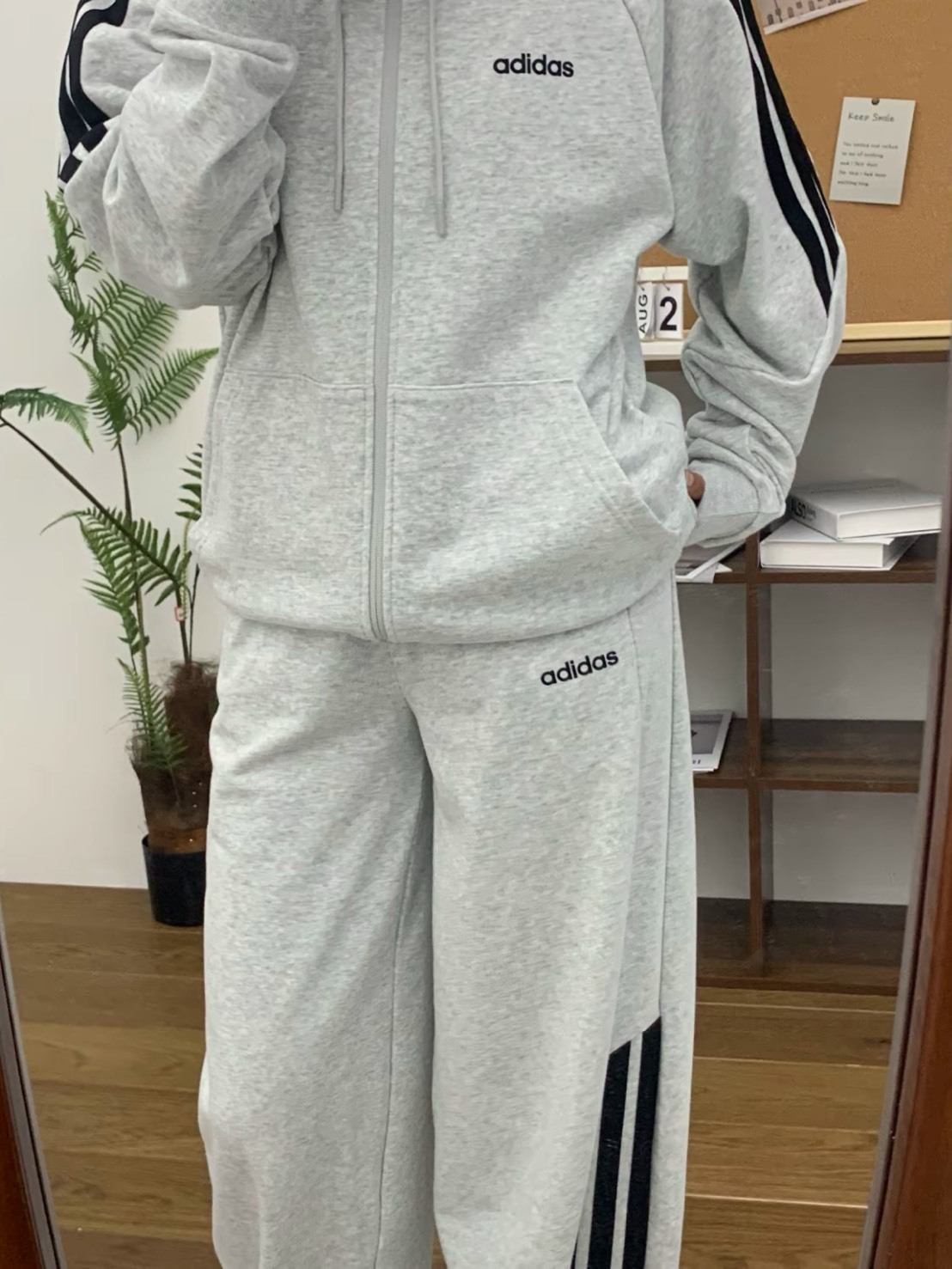 ADIDAS 純棉 休閒 運動 套裝