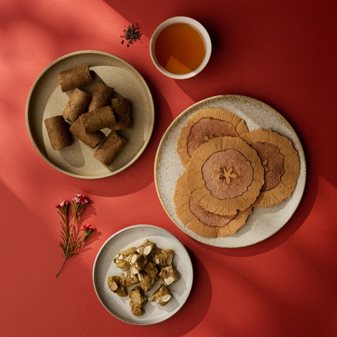 TASTE by MMHG「富貴美滿」新年禮盒，精緻茶點佐普洱茶