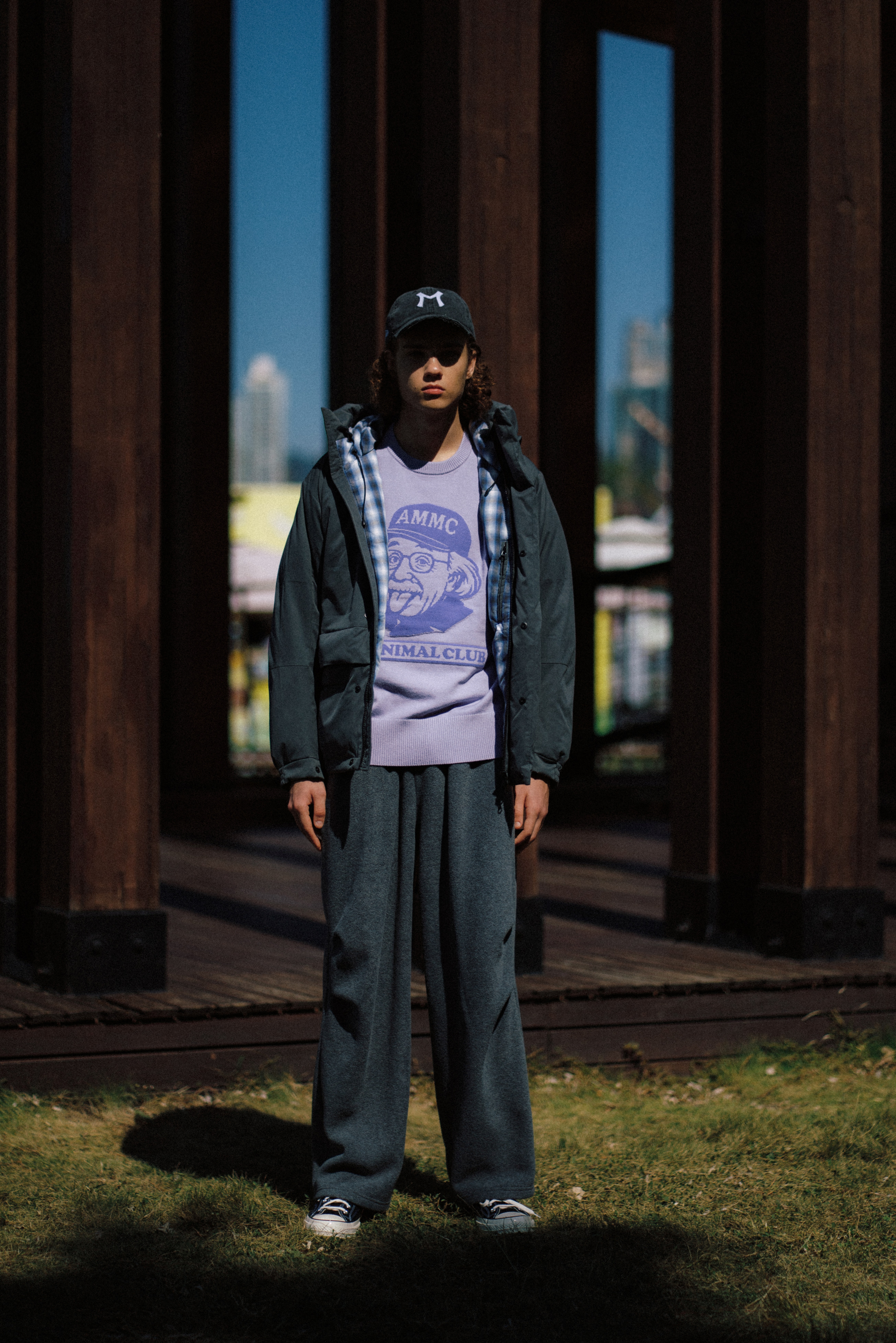 A MINIMAL CLUB JACKET AM5ADJ06GY