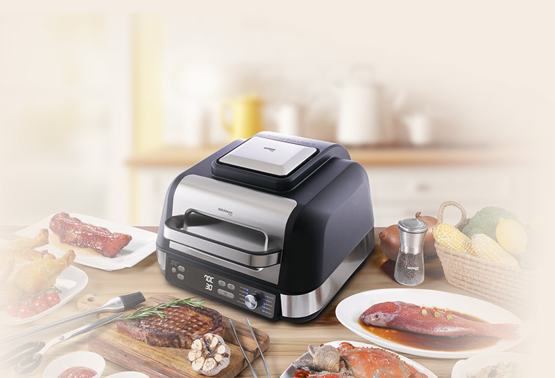 多功能電熱扒爐 香港推薦, German Pool 電熱扒爐, 2025 電扒爐推介, 家用煎肉餅電扒爐, 坑紋煎烤鍋電熱爐, 香港煎牛扒電熱爐