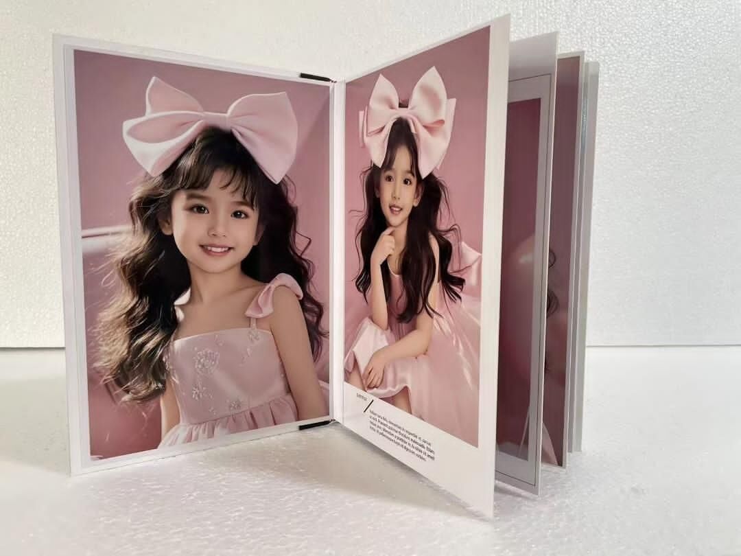 玻璃面皮革內相冊定做服務（50張內的照片）