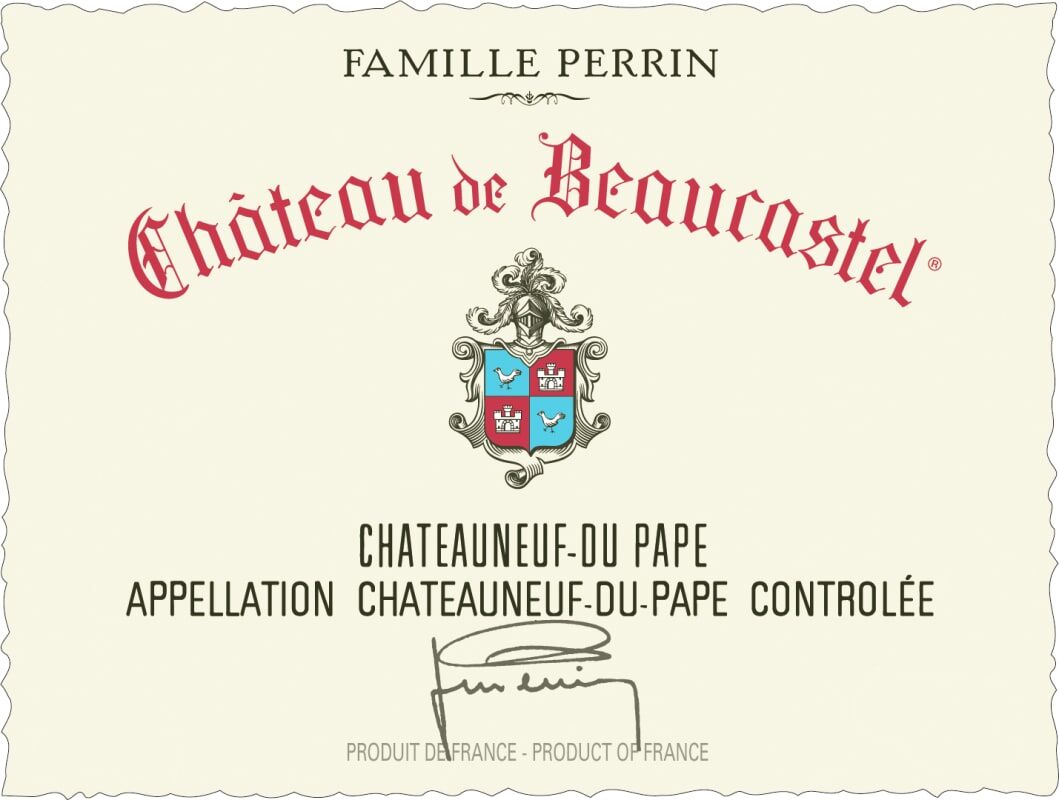 Chateau de Beaucastel Chateauneuf du Pape 2015 (RP96)