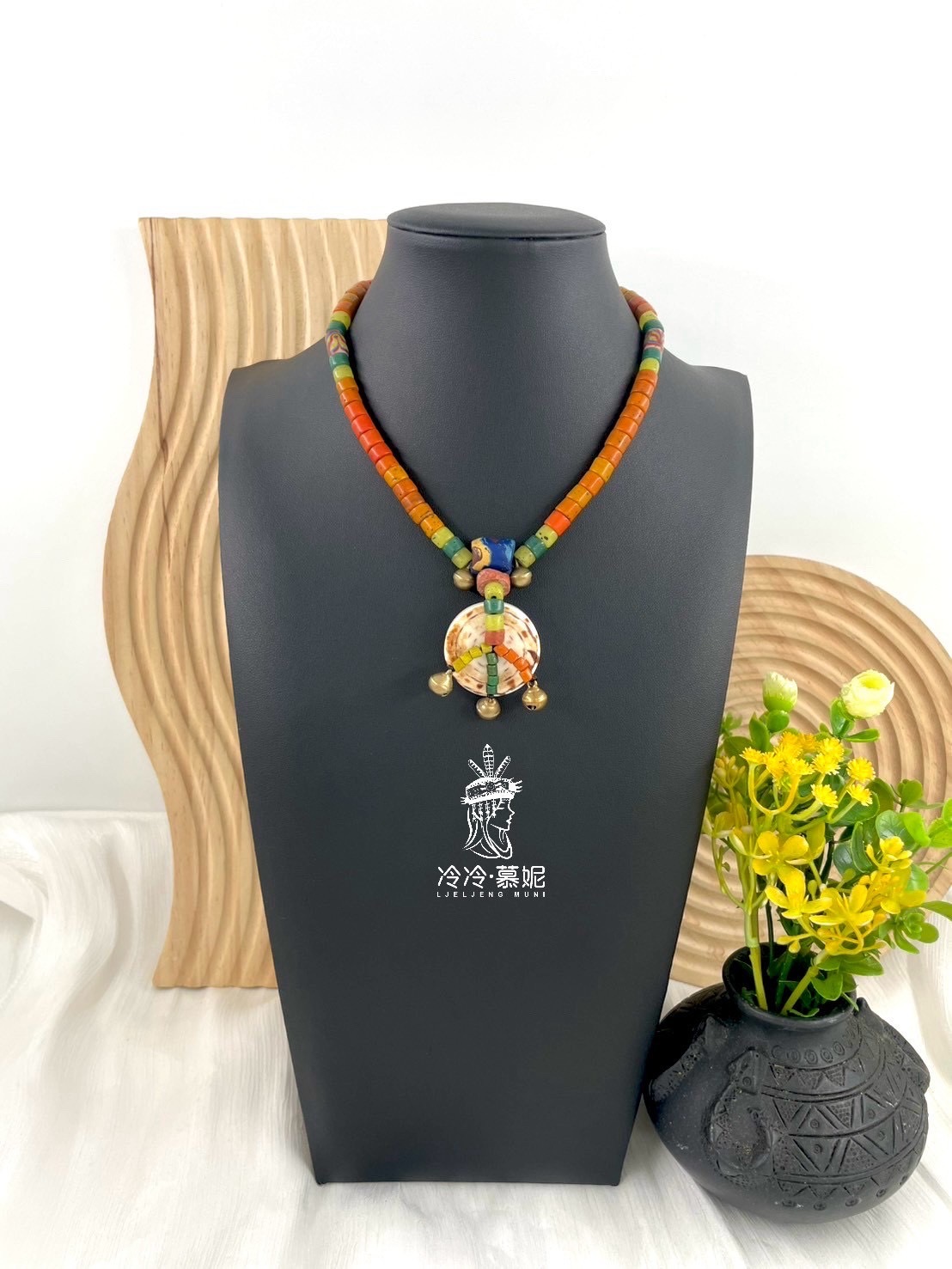 W-No.4幼童款貝殼長鍊42cm