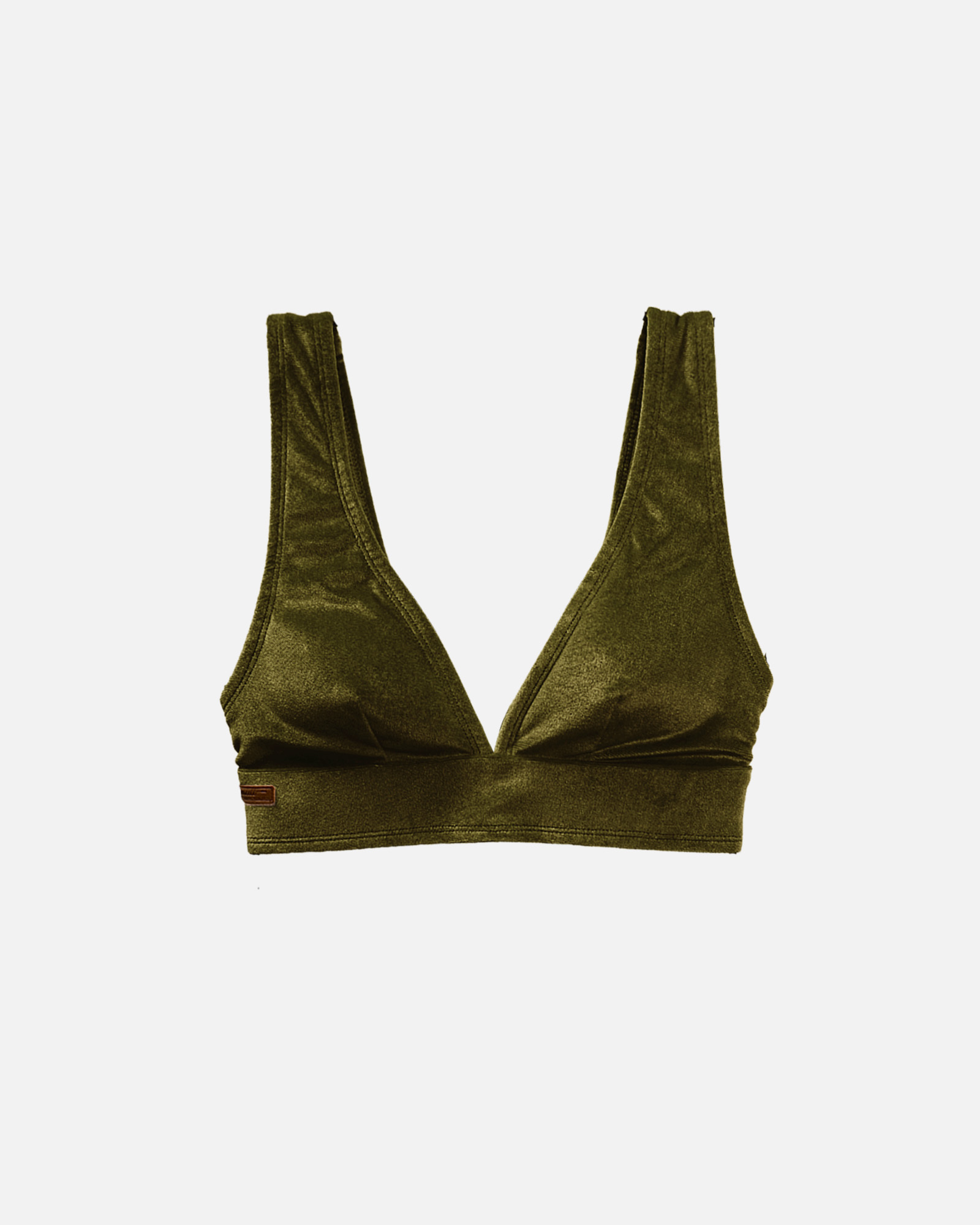 AGI 絨布優雅背心薄墊背勾上衣​特別色-M