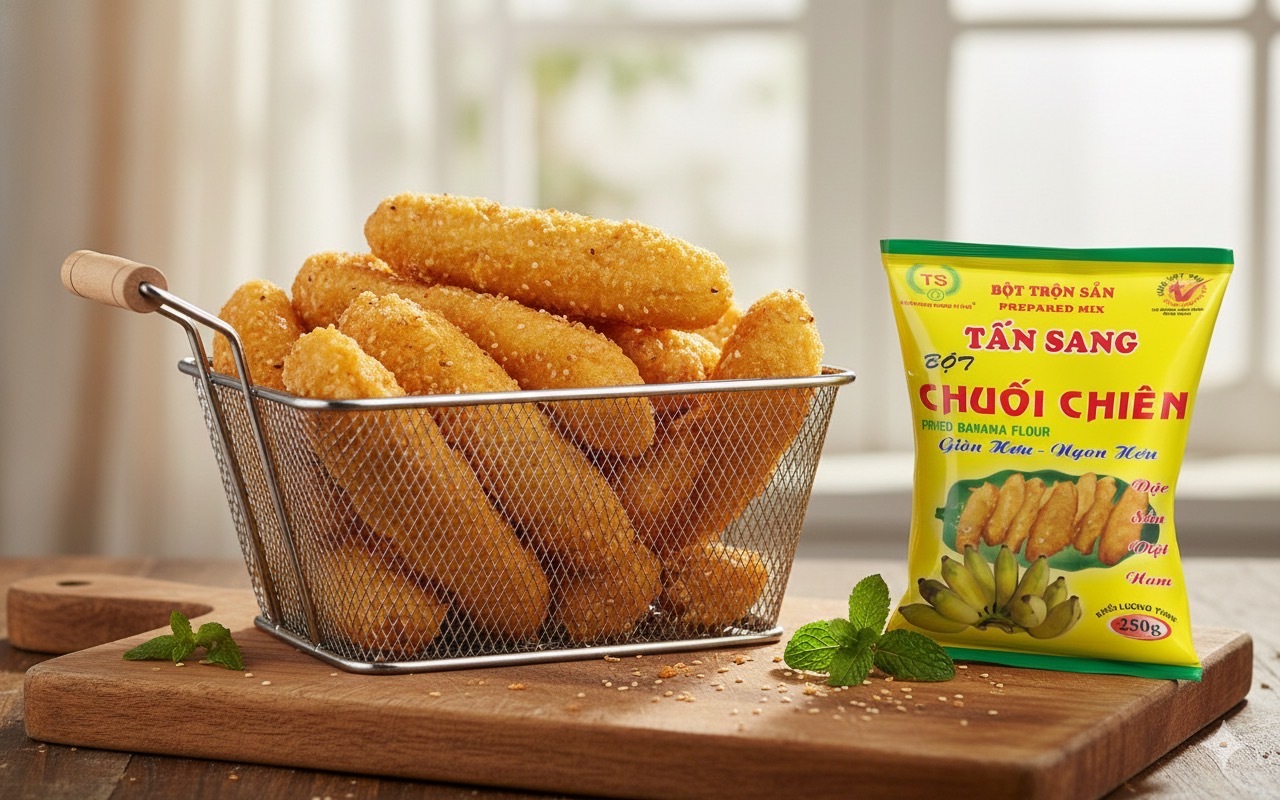 TAN SANG Fried Banana Flour 250g