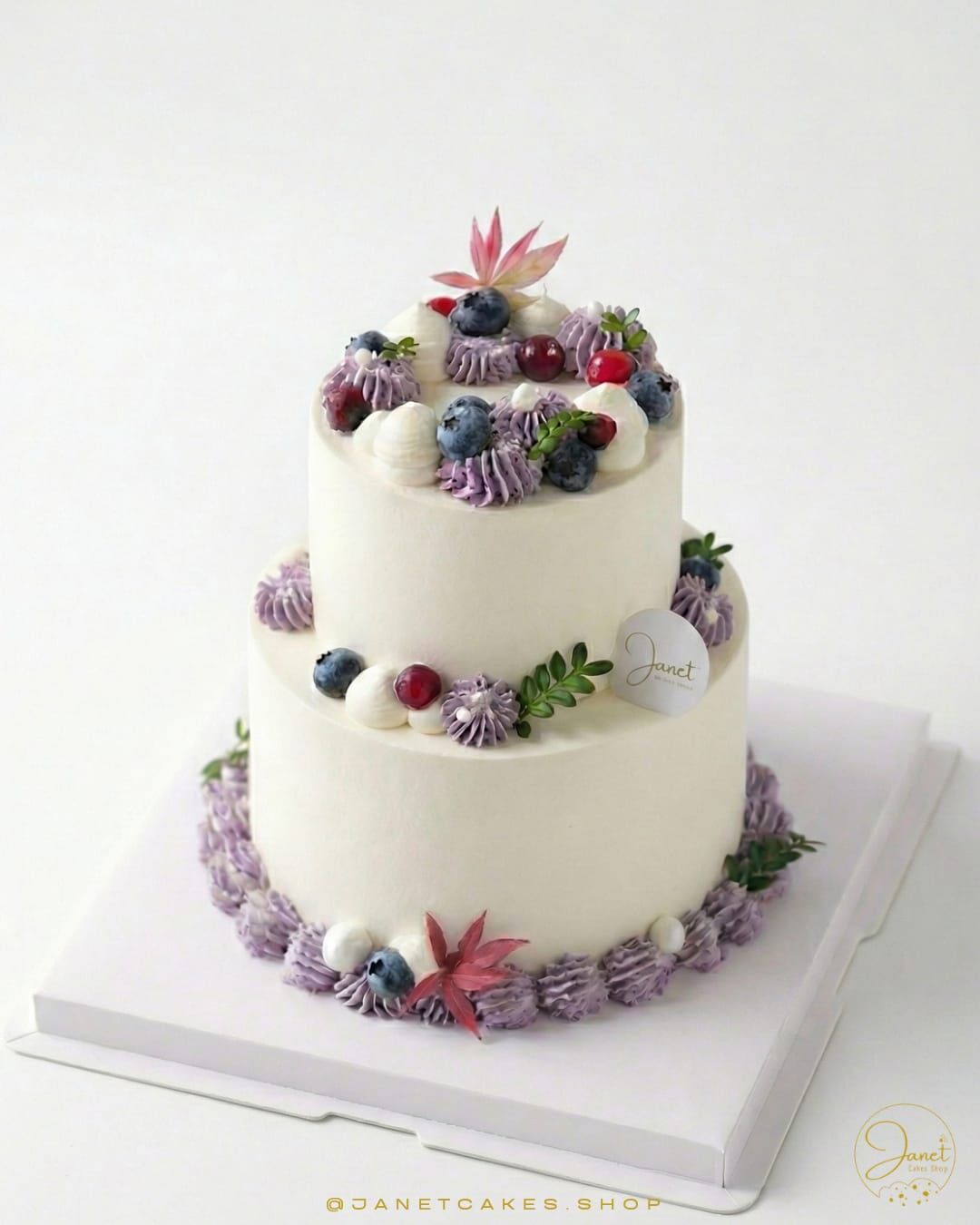 雙層藍莓蛋糕(8吋＋5吋)