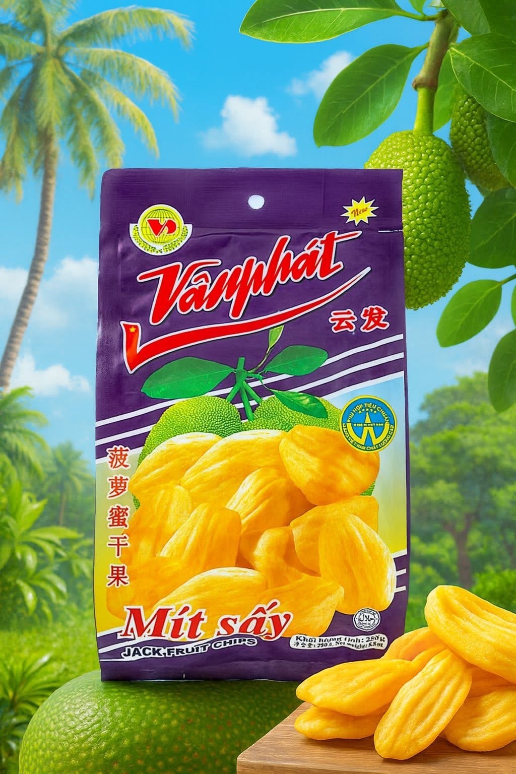 Van Phat Dried Jackfruit 230g
