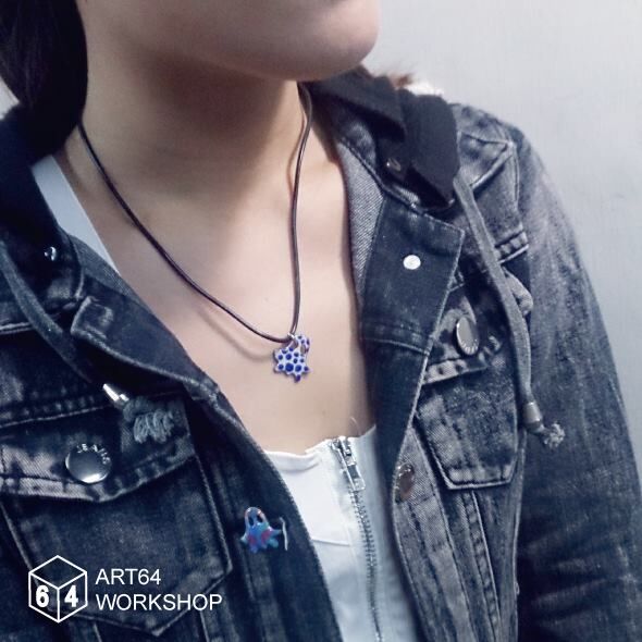 【常態課程】琺瑯銀墜 銀飾體驗課 銀飾手作 金工課程 文化幣手作體驗 永和門市限定