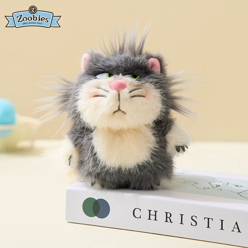 代購-Disney迪士尼 草莓熊/史迪奇/路西法/小飛象/瑪麗貓 站著 鑰匙扣 耳機包 毛絨掛件 13cm