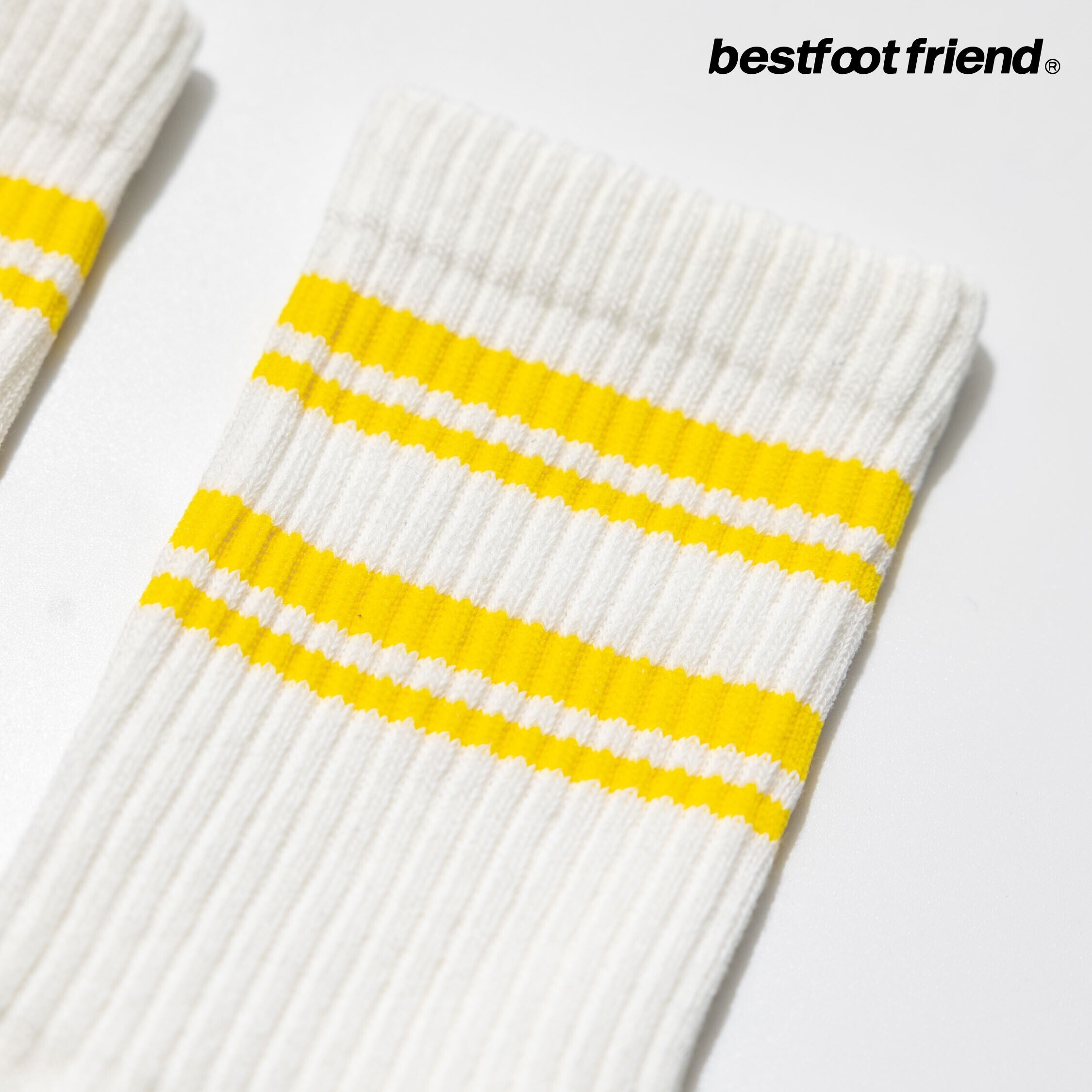 【Focus Store】現貨秒發 BFF Double Stripe series "Yellow" 黃色 雙條紋系列 BF25023-YE