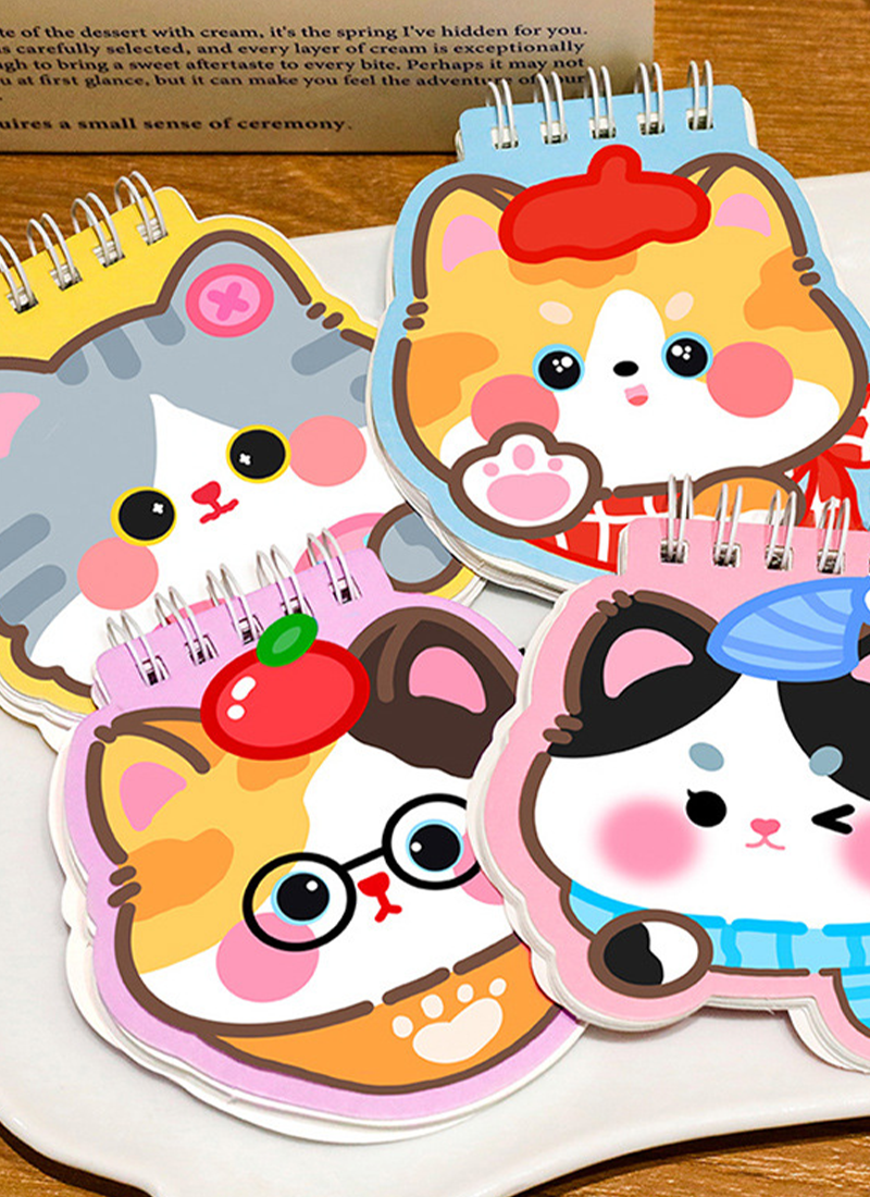 貓咪上翻線圈本 A3223