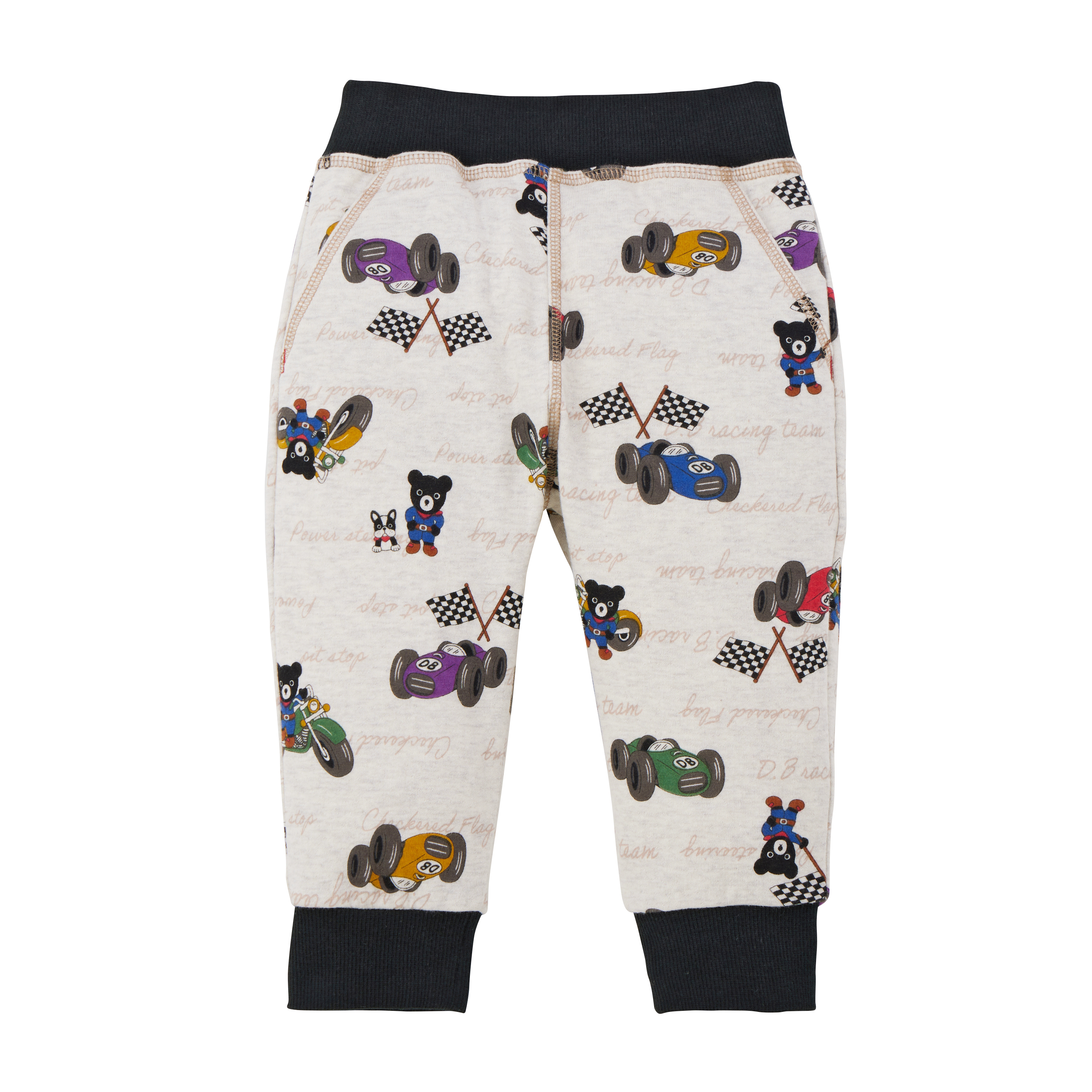 DOUBLE_B 賽車休閒褲-灰色