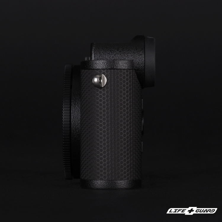 LIFE+GUARD 設計風格砂紋黑質感貼膜，專機專屬開版