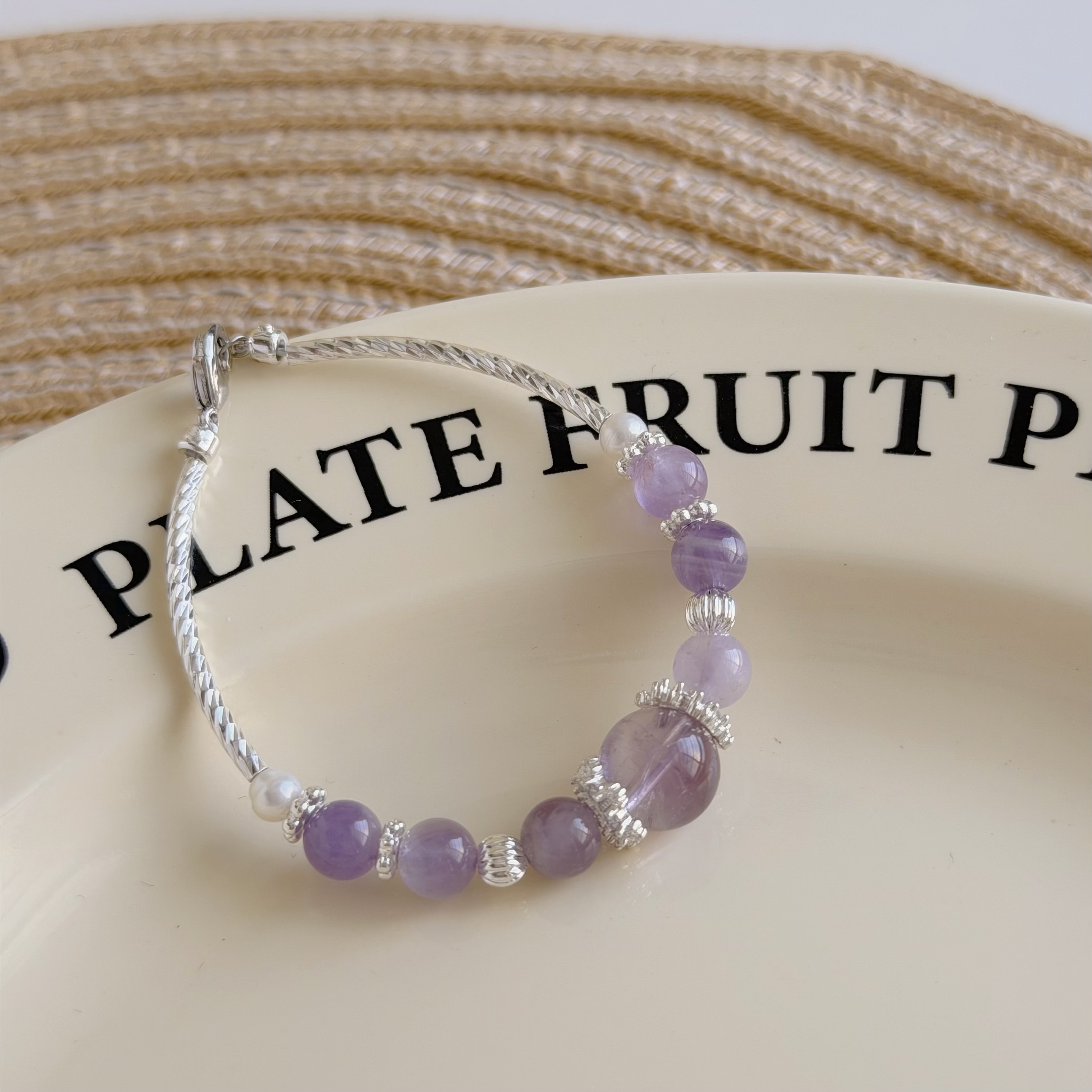 V108聖誕限定🎄【靜謐紫光．提升運勢紫水晶手鍊】