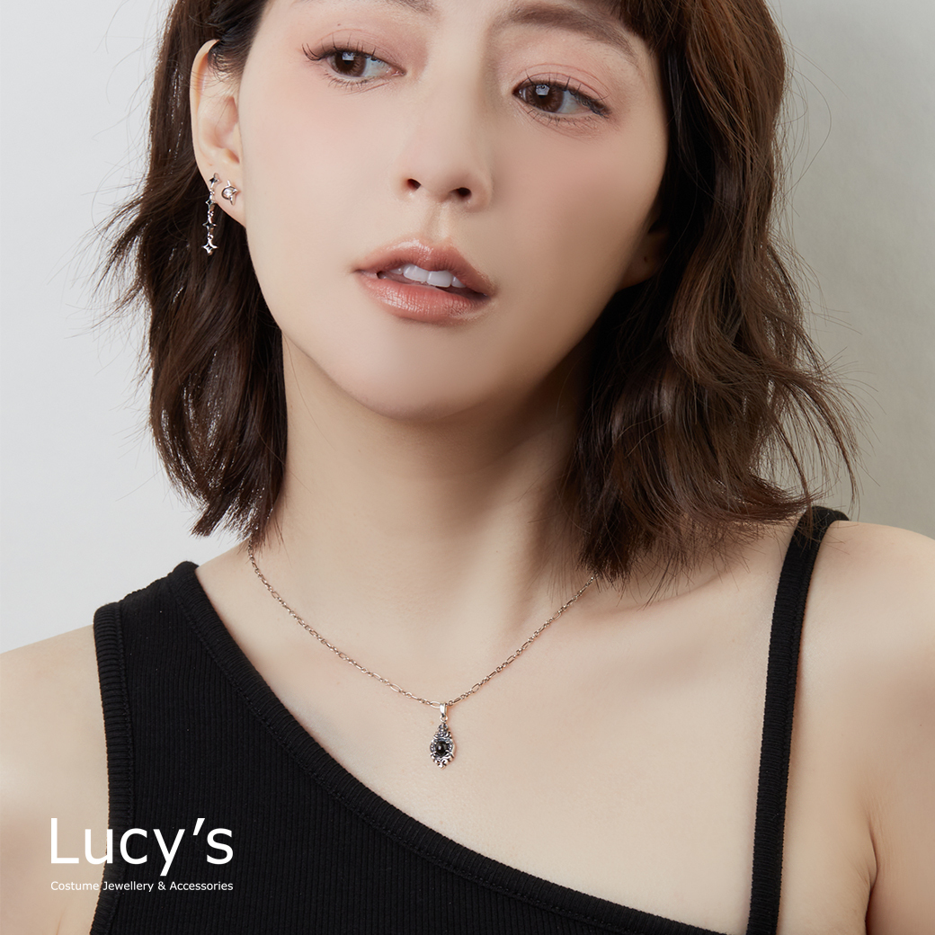 925純銀 古典原礦 硫化項鍊 (二色) (123949/123950)