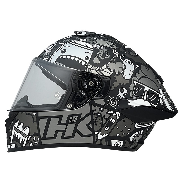 NHK K5R 塗鴉 (Doodles) 彩繪 消光黑銀