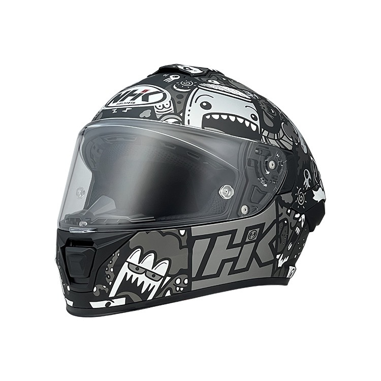 NHK K5R 塗鴉 (Doodles) 彩繪 消光黑銀