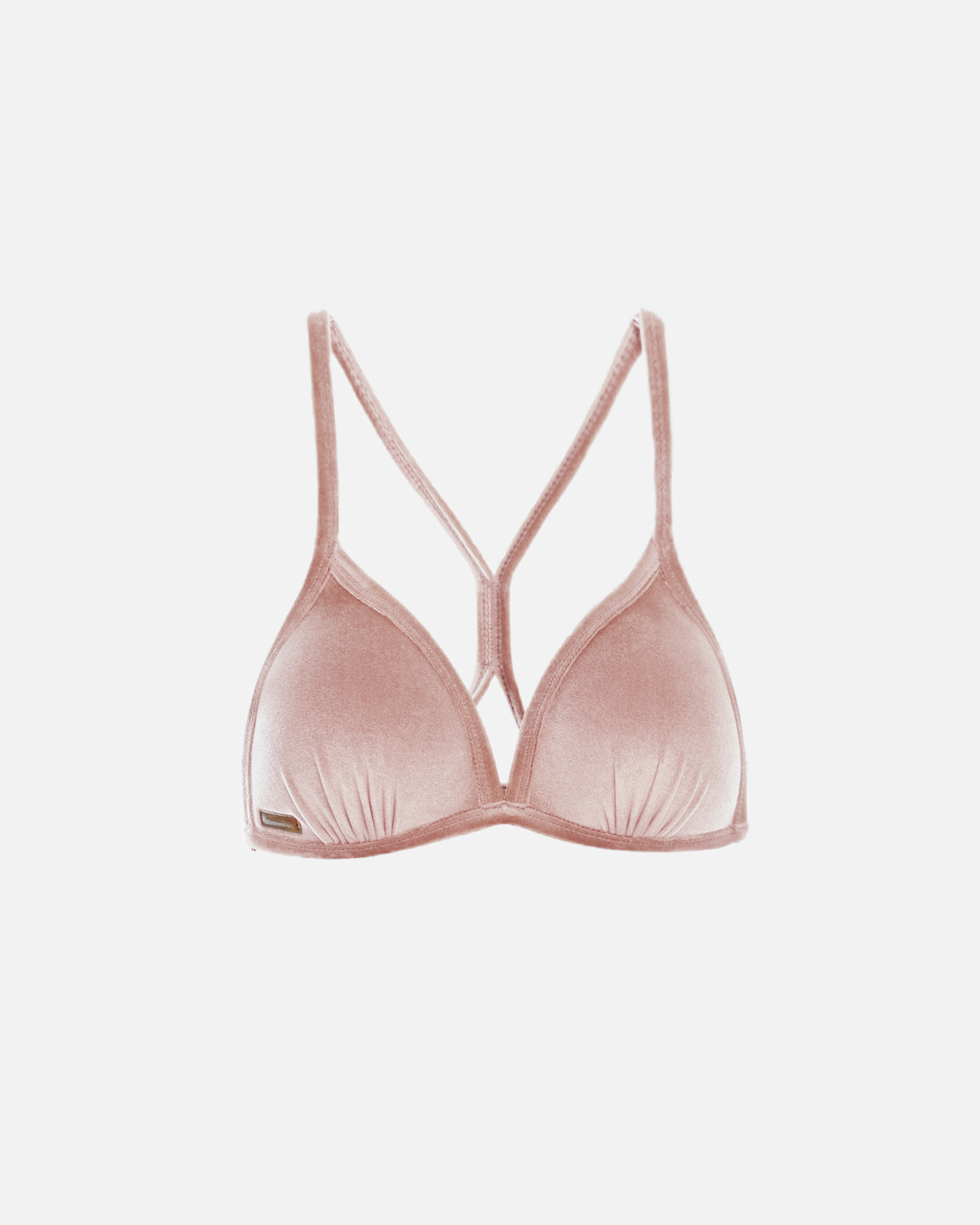 UPV 絨布三角美胸綁帶上衣特別色-XL