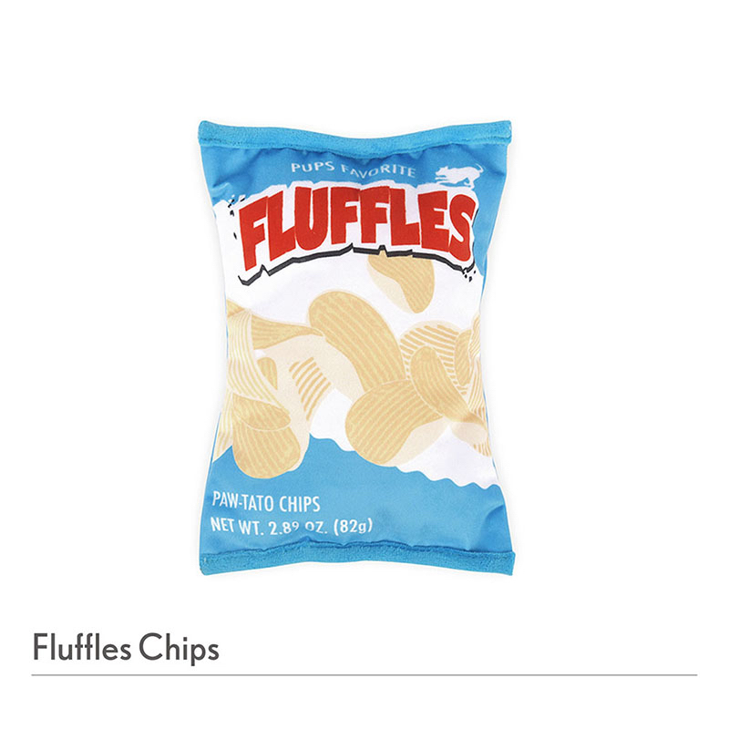 【寵物陪伴、抗憂鬱玩具】P.L.A.Y. 零食特攻隊-絨毛洋芋片