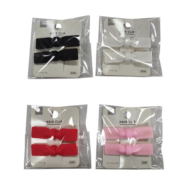 髮夾/蝴蝶結 2入