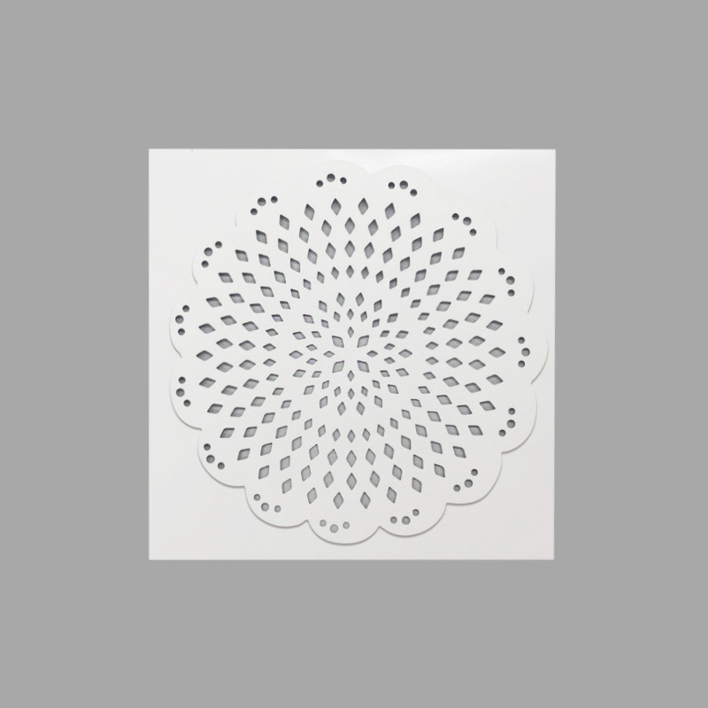 浴室排水口毛髮過濾墊/花形 20入