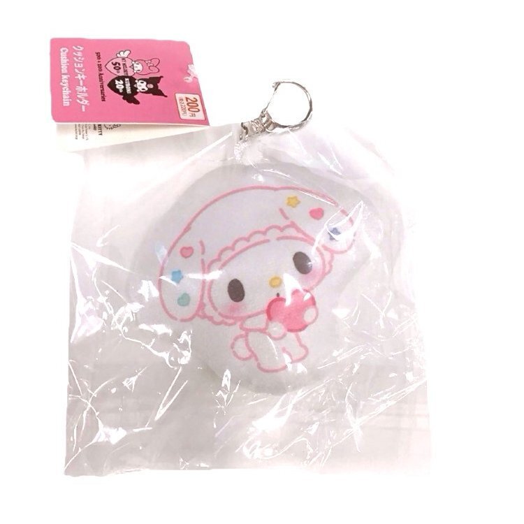 鑰匙圈/美樂蒂50週年 白