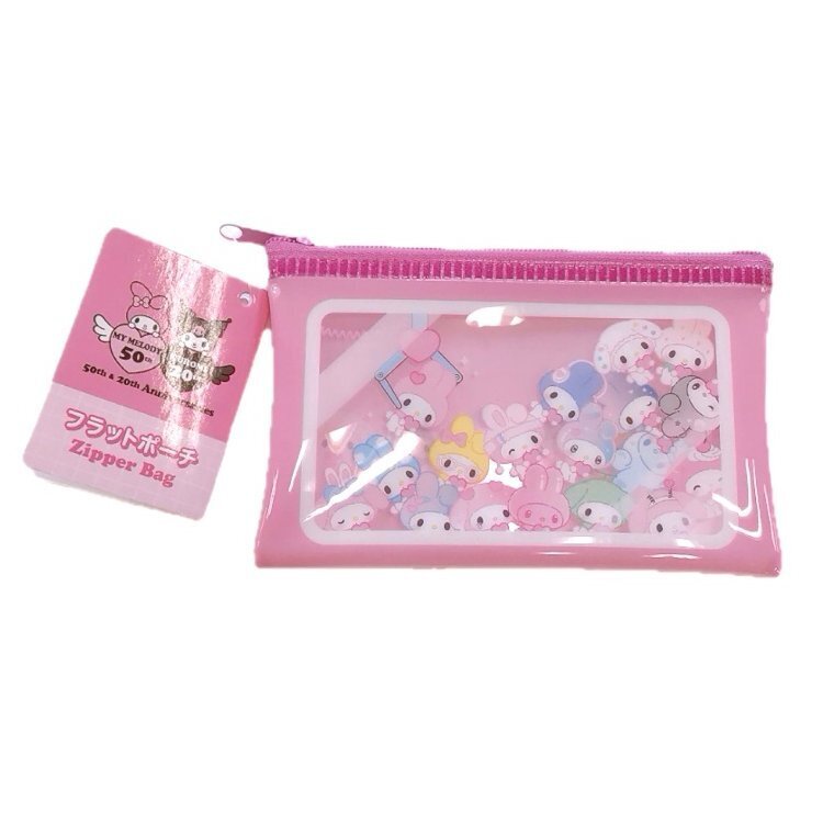 小物收納袋/美樂蒂50週年 Girly Pop 12cm × 7.5cm × 0.8cm